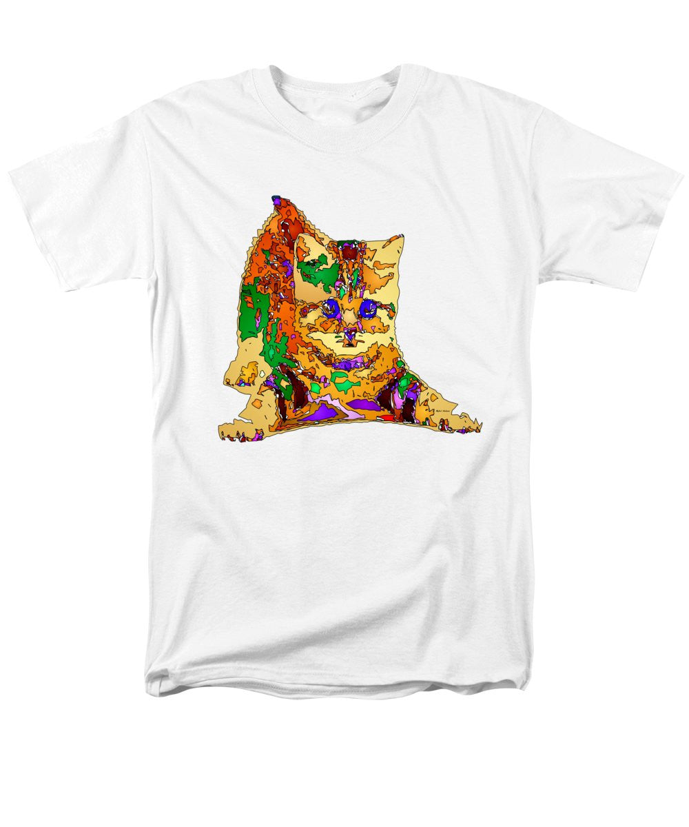 Men's T-Shirt  (Regular Fit) - Kitty Love. Pet Series