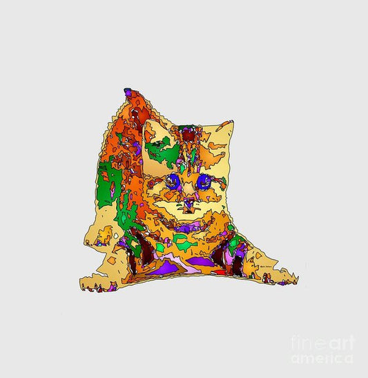 Art Print - Kitty Love. Pet Series
