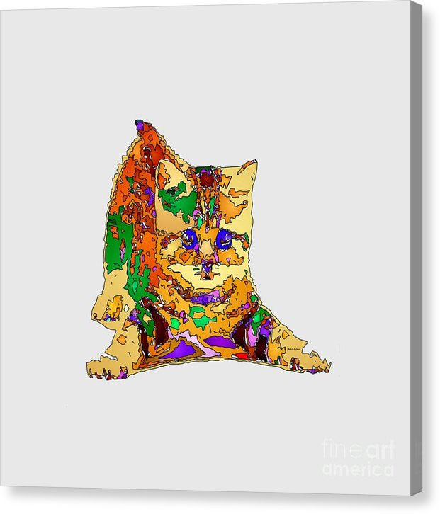 Canvas Print - Kitty Love. Pet Series