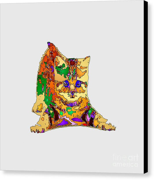 Canvas Print - Kitty Love. Pet Series