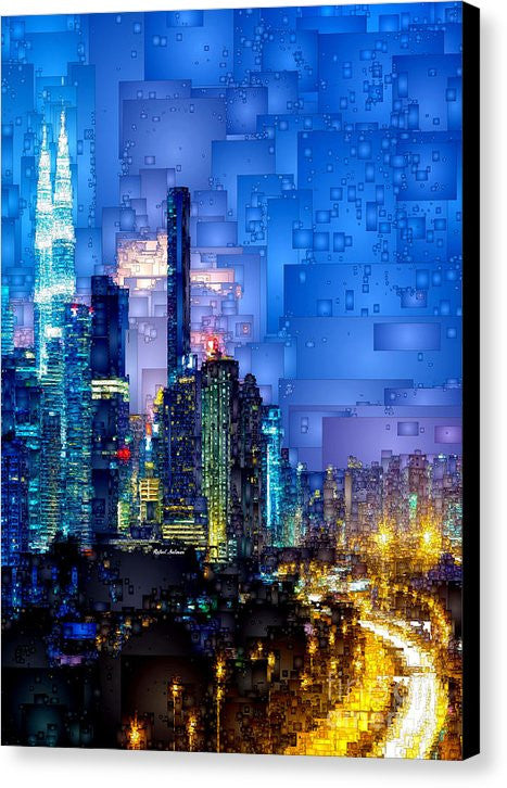 Canvas Print - Kuala Lumpur At Night