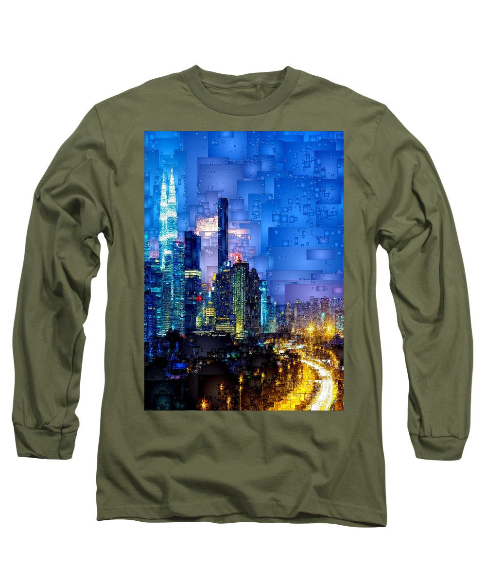 Long Sleeve T-Shirt - Kuala Lumpur At Night