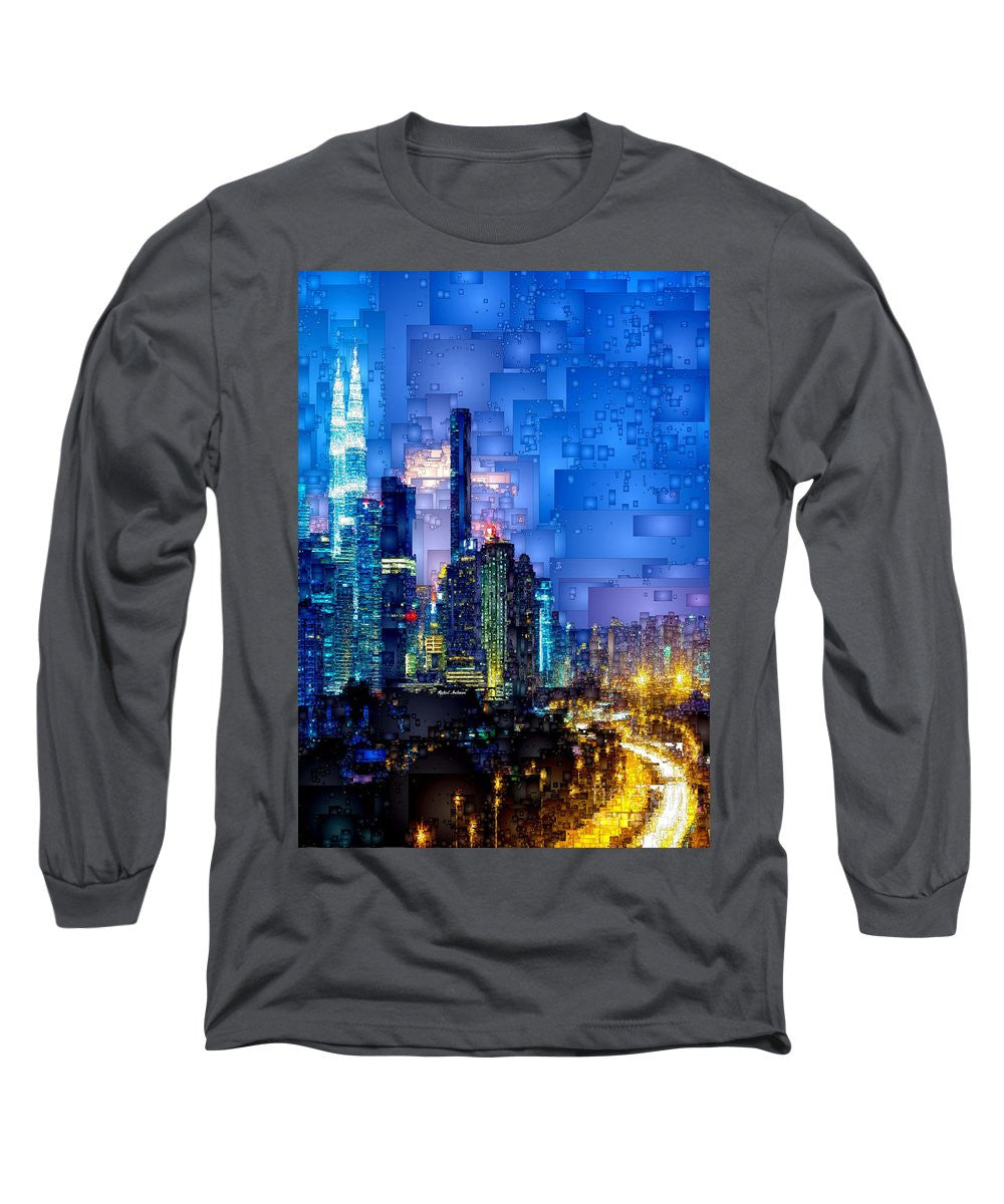 Long Sleeve T-Shirt - Kuala Lumpur At Night