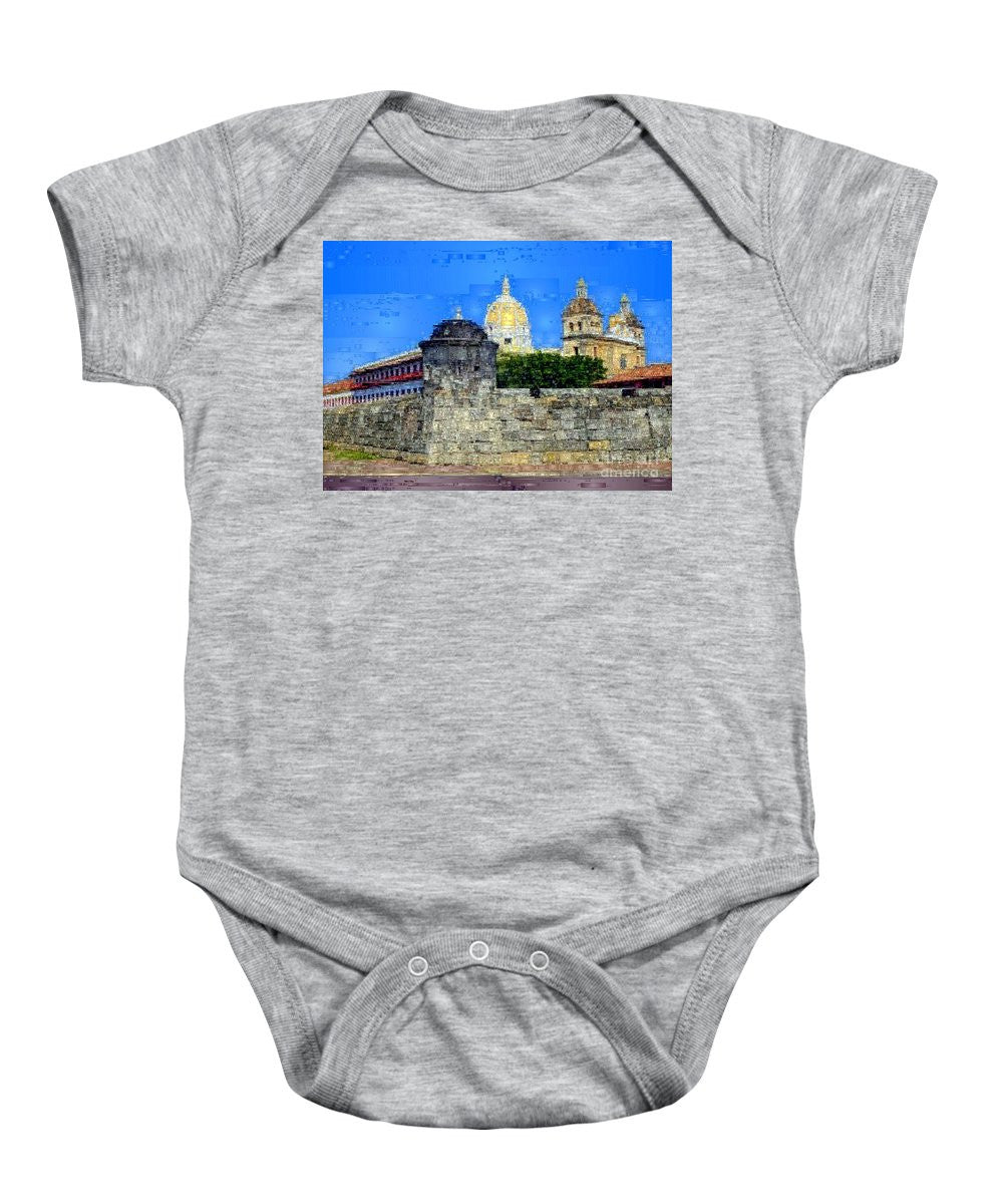 Baby Onesie - La Popa Hill Convent And Saint Philip Castle, Cartagena De Indi