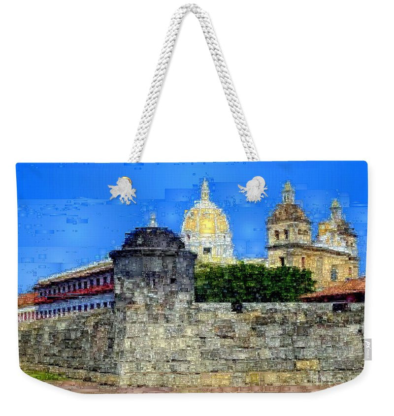 Weekender Tote Bag - La Popa Hill Convent And Saint Philip Castle, Cartagena De Indi