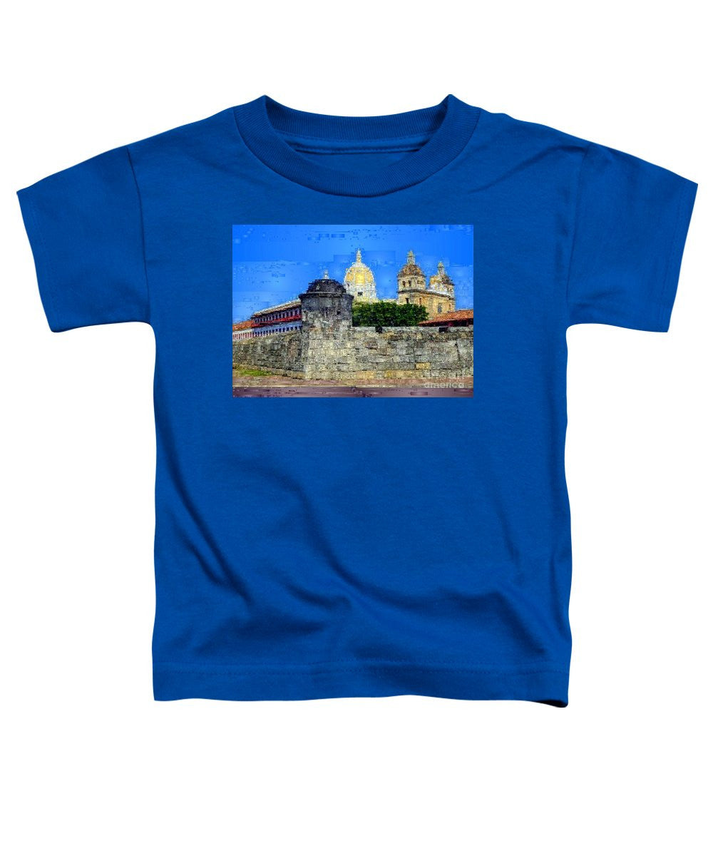 Toddler T-Shirt - La Popa Hill Convent And Saint Philip Castle, Cartagena De Indi