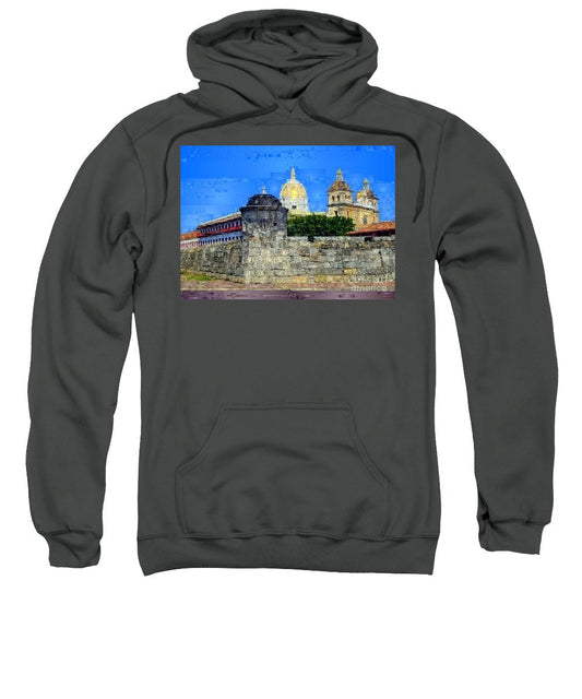 Sweatshirt - La Popa Hill Convent And Saint Philip Castle, Cartagena De Indi
