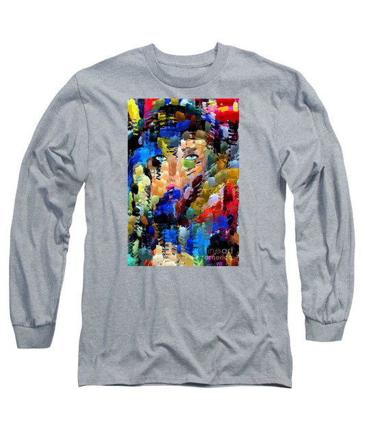 Long Sleeve T-Shirt - Lady In Blue