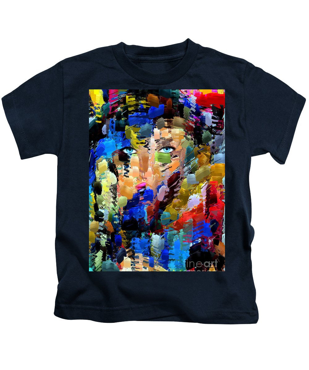 Kids T-Shirt - Lady In Blue