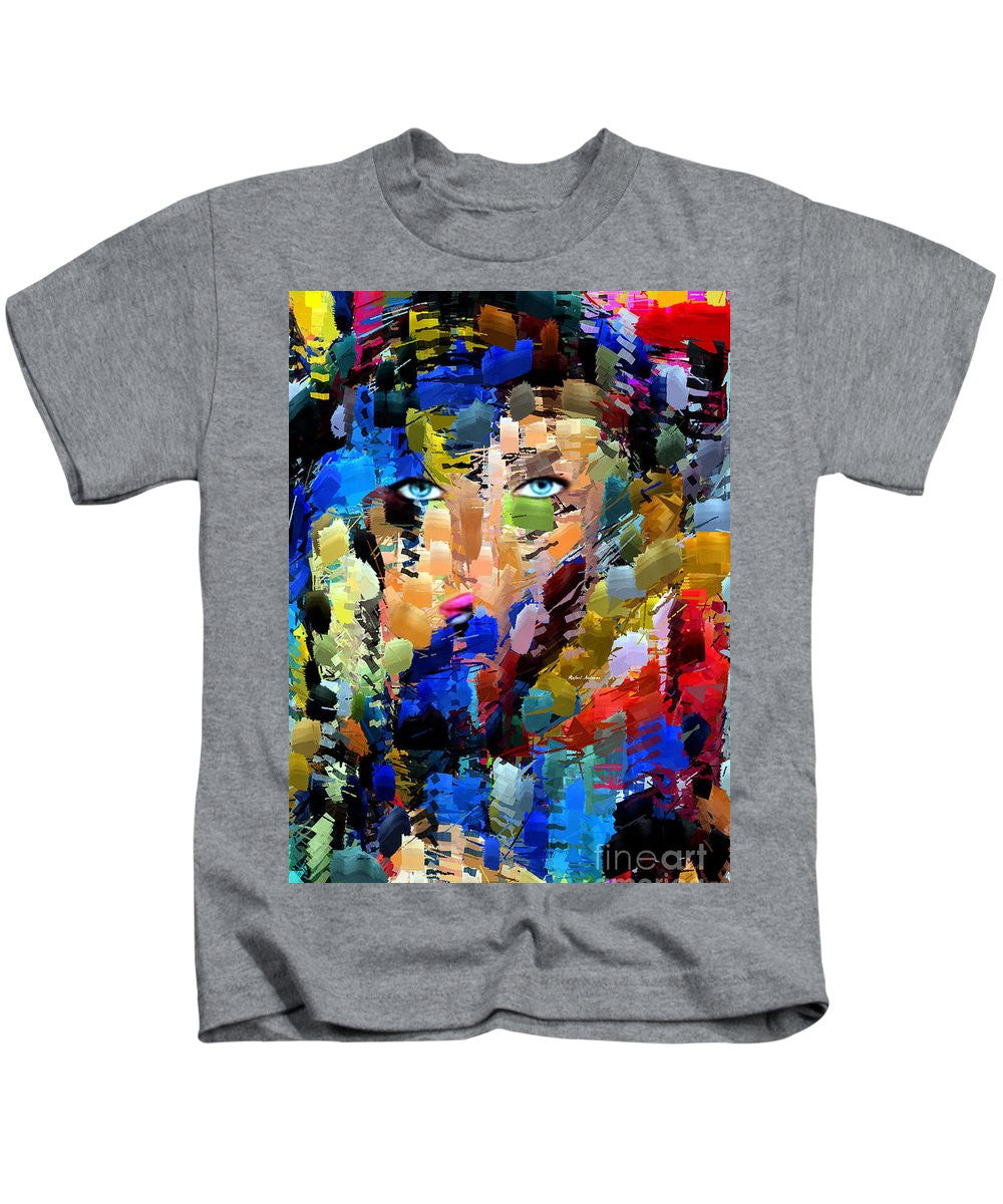 Kids T-Shirt - Lady In Blue