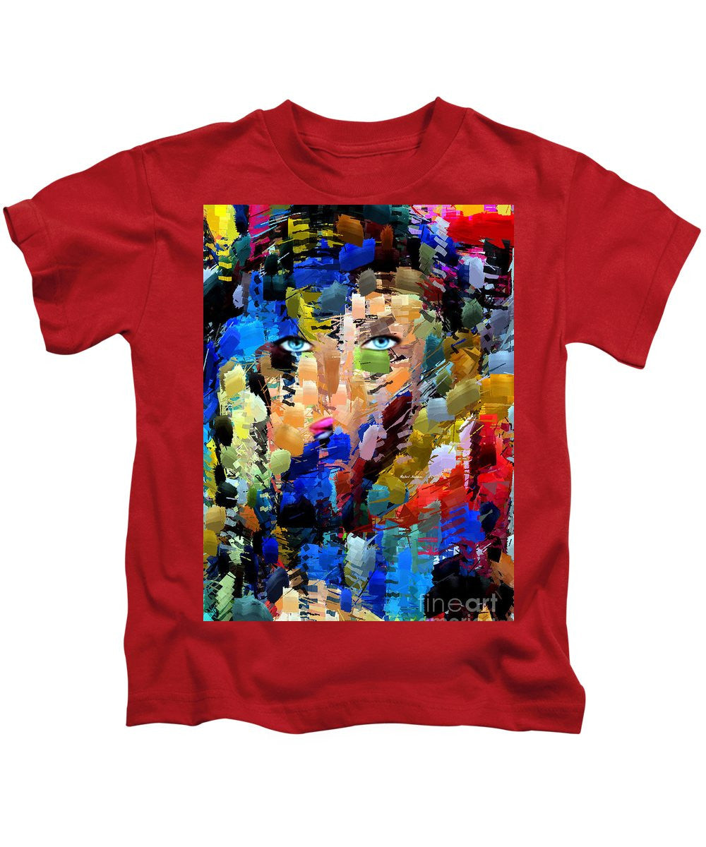 Kids T-Shirt - Lady In Blue