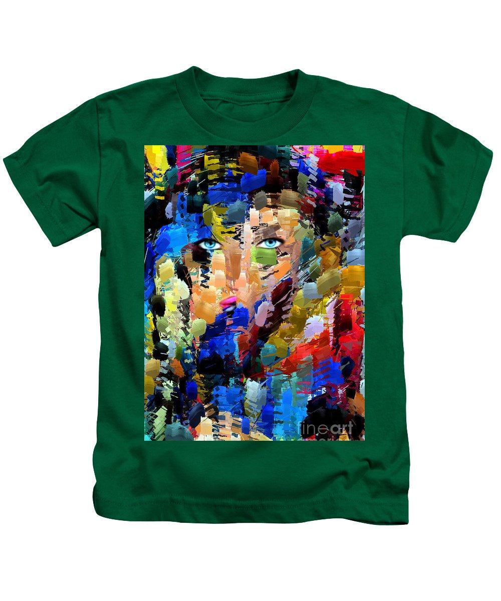 Kids T-Shirt - Lady In Blue