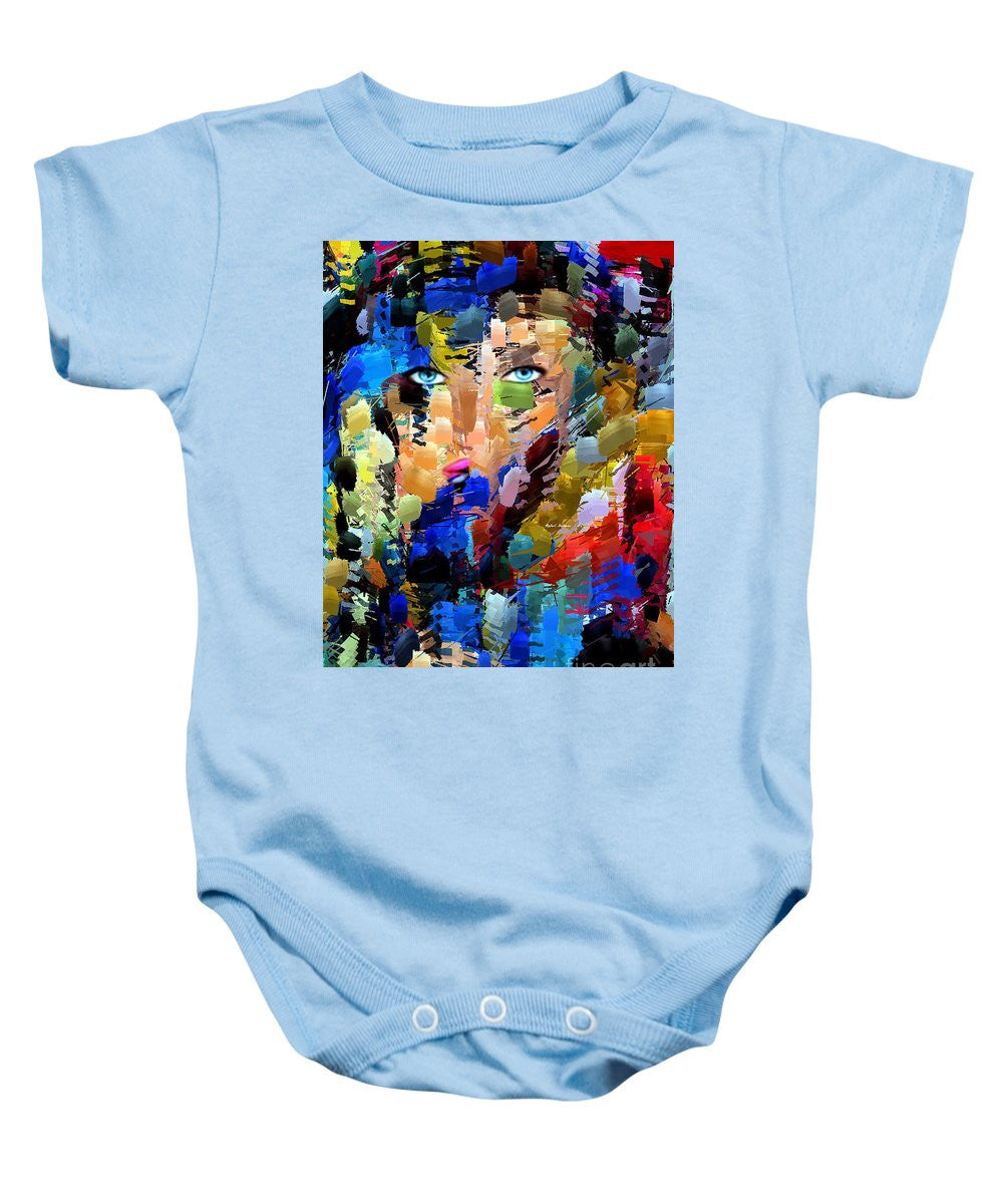 Baby Onesie - Lady In Blue