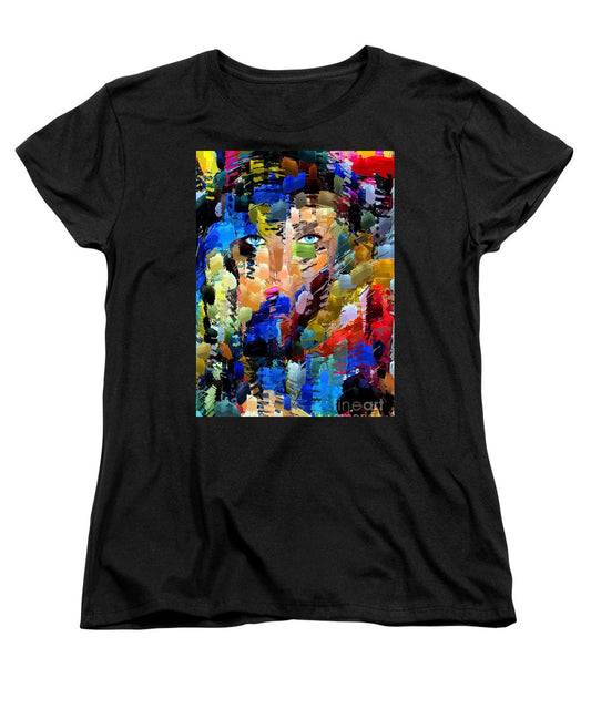 Women's T-Shirt (Standard Cut) - Lady In Blue