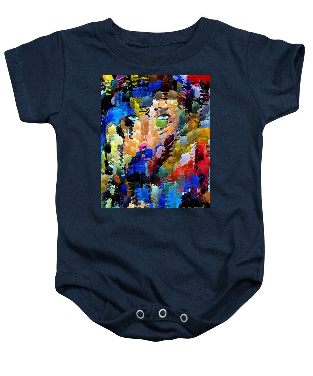 Baby Onesie - Lady In Blue