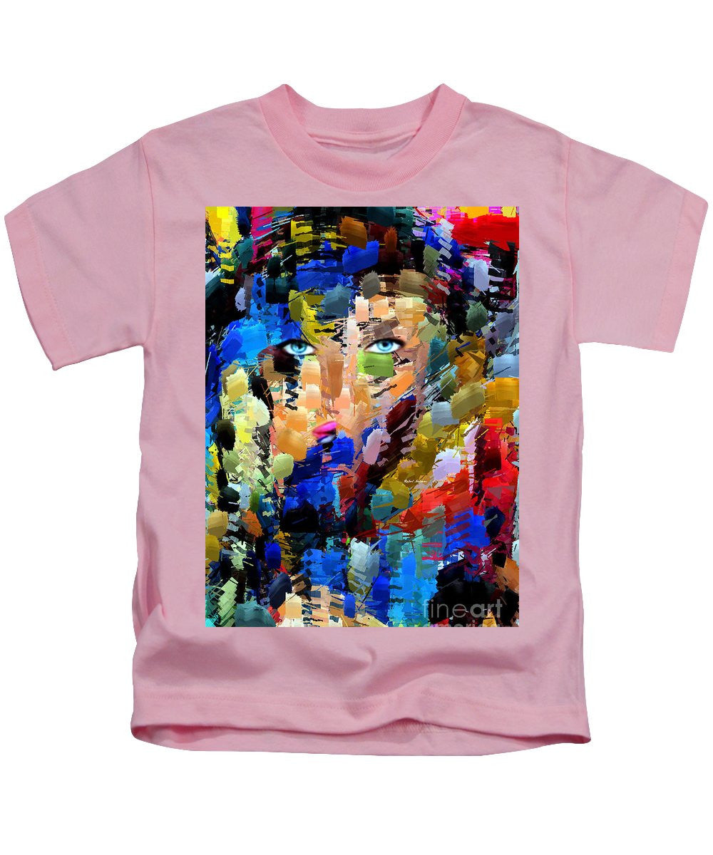 Kids T-Shirt - Lady In Blue