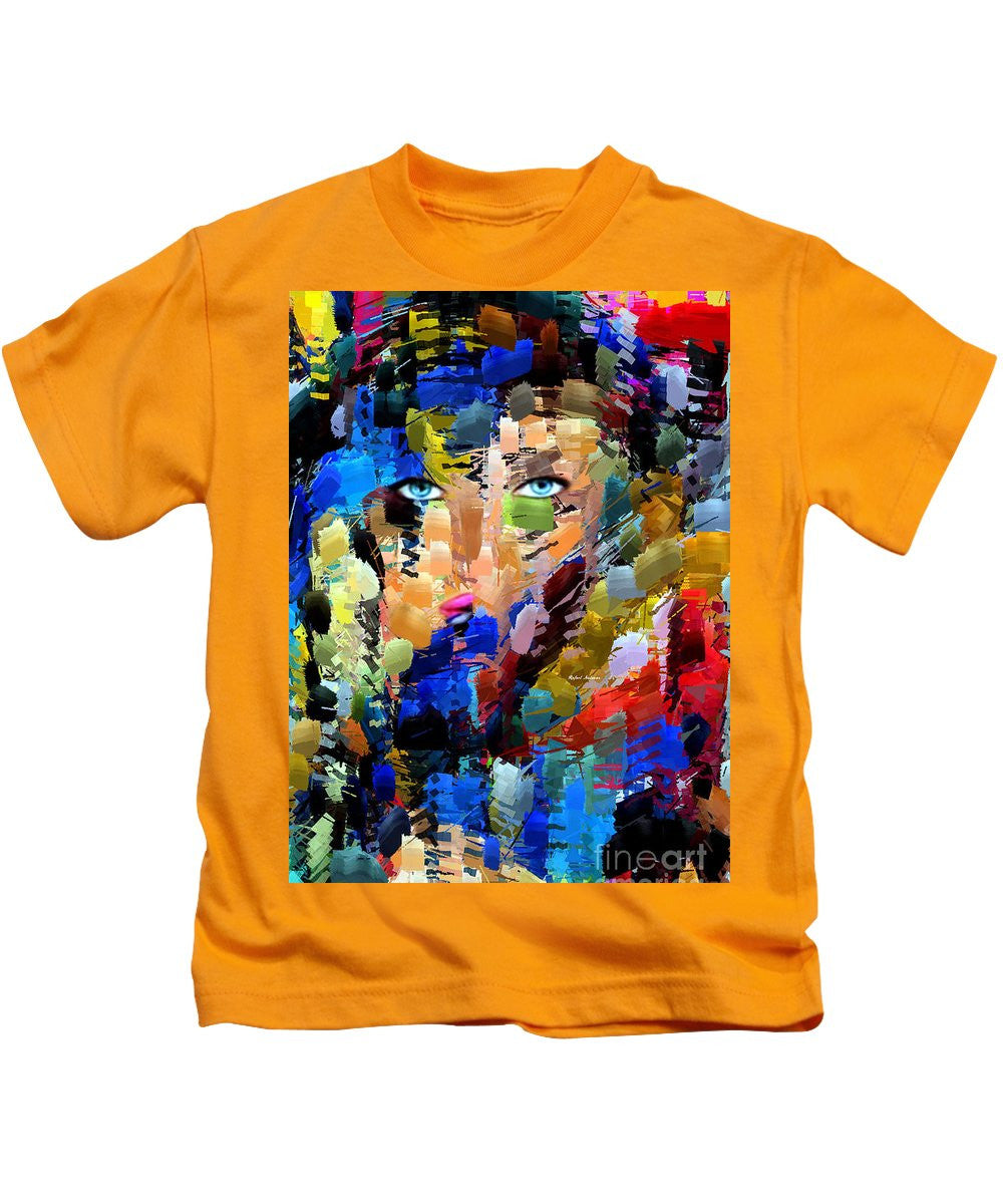 Kids T-Shirt - Lady In Blue