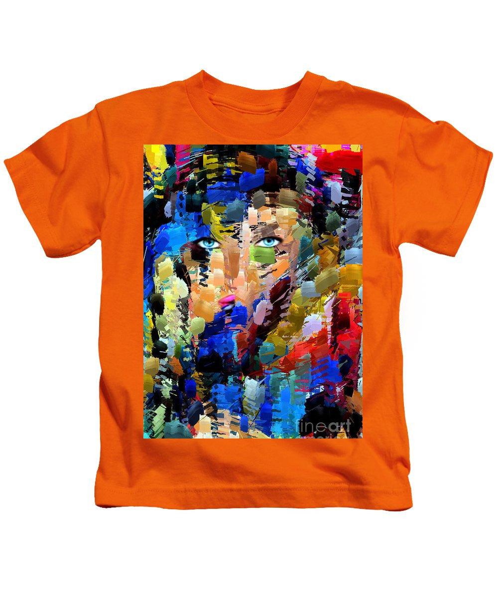 Kids T-Shirt - Lady In Blue