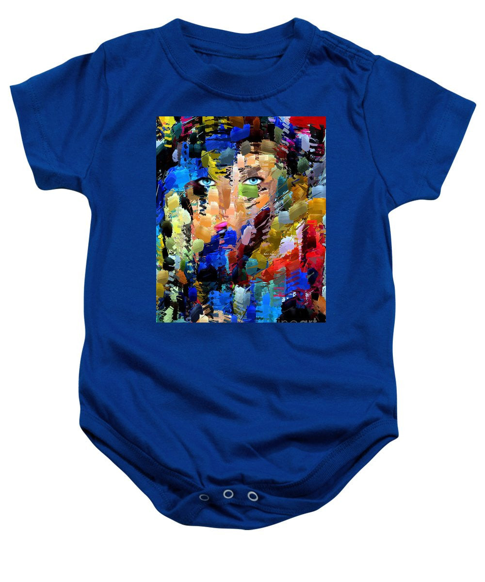 Baby Onesie - Lady In Blue