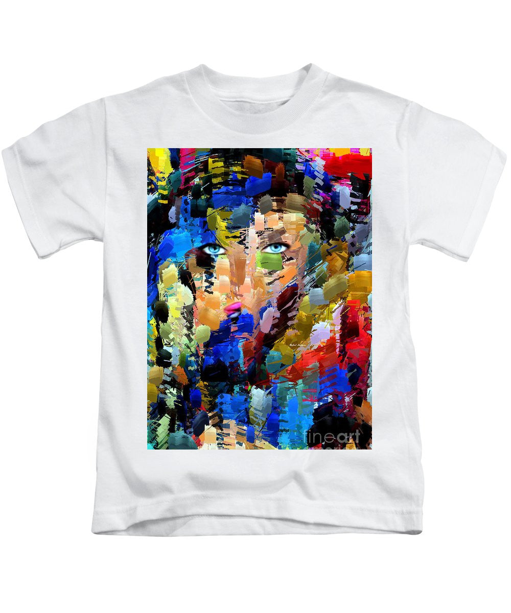 Kids T-Shirt - Lady In Blue