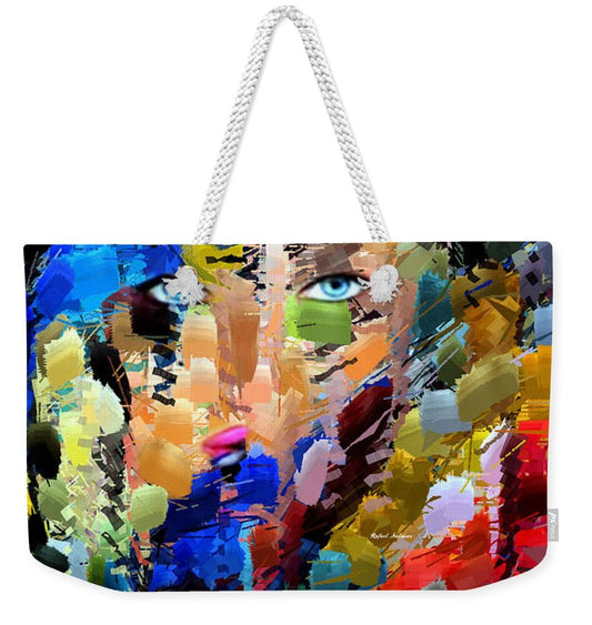 Weekender Tote Bag - Lady In Blue