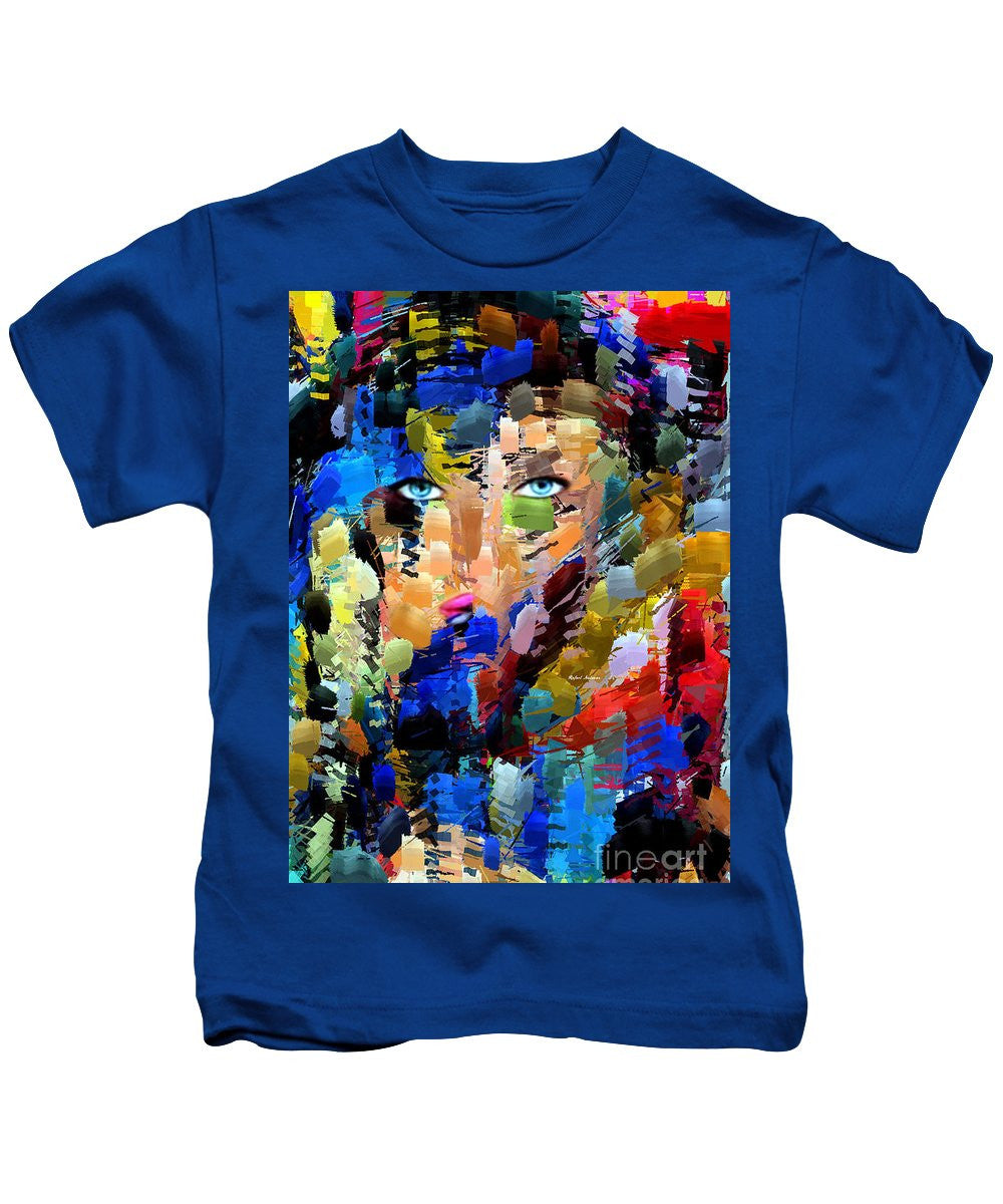 Kids T-Shirt - Lady In Blue