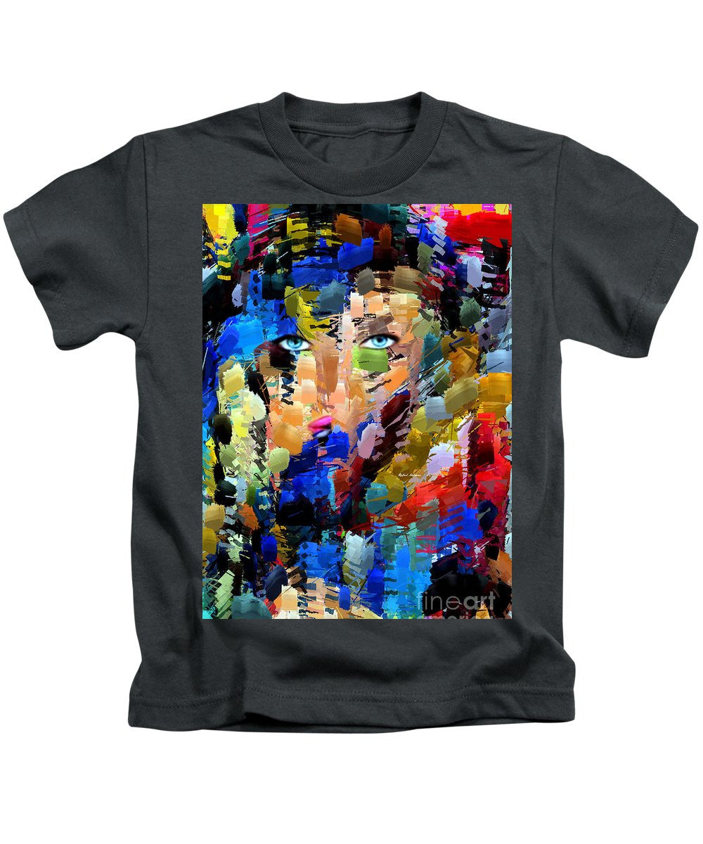 Kids T-Shirt - Lady In Blue