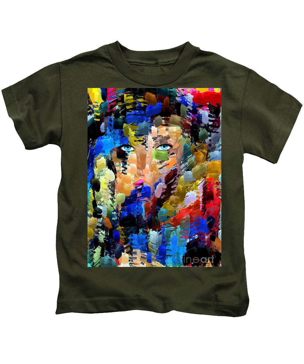 Kids T-Shirt - Lady In Blue