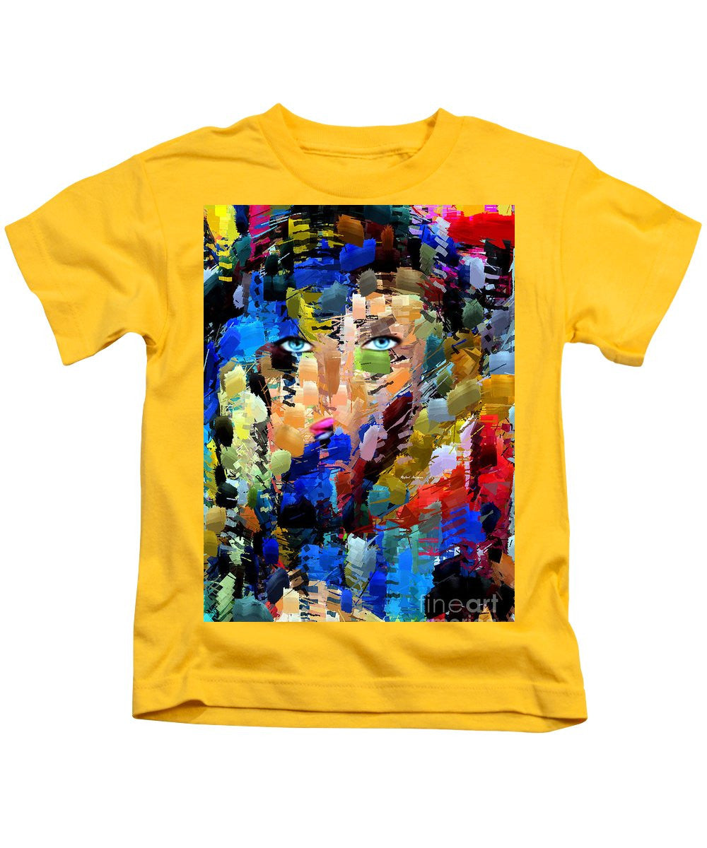 Kids T-Shirt - Lady In Blue