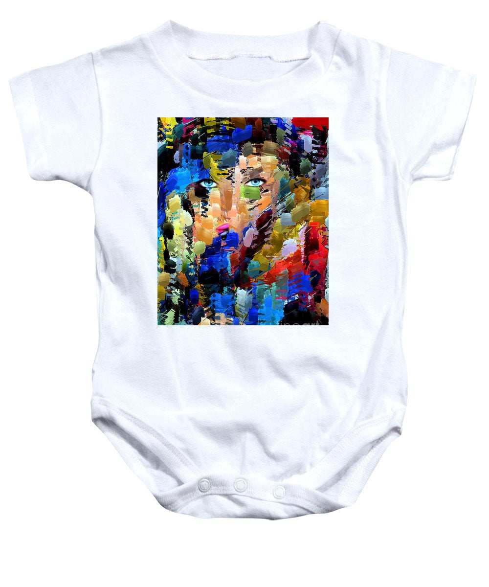 Baby Onesie - Lady In Blue