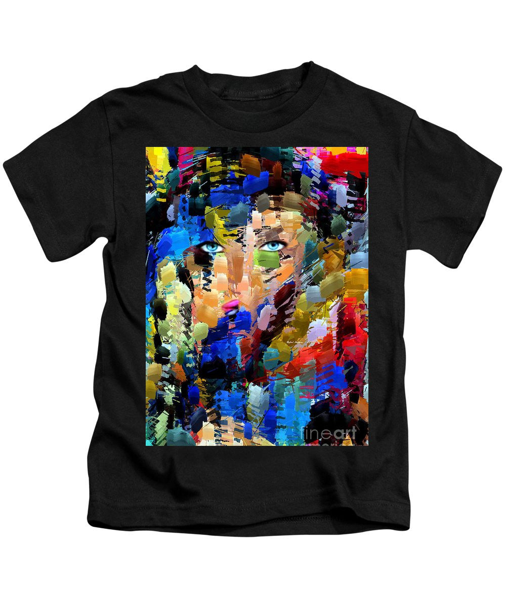 Kids T-Shirt - Lady In Blue