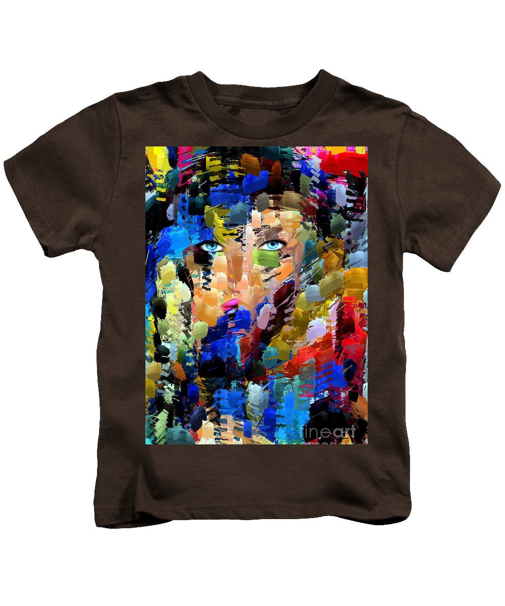 Kids T-Shirt - Lady In Blue