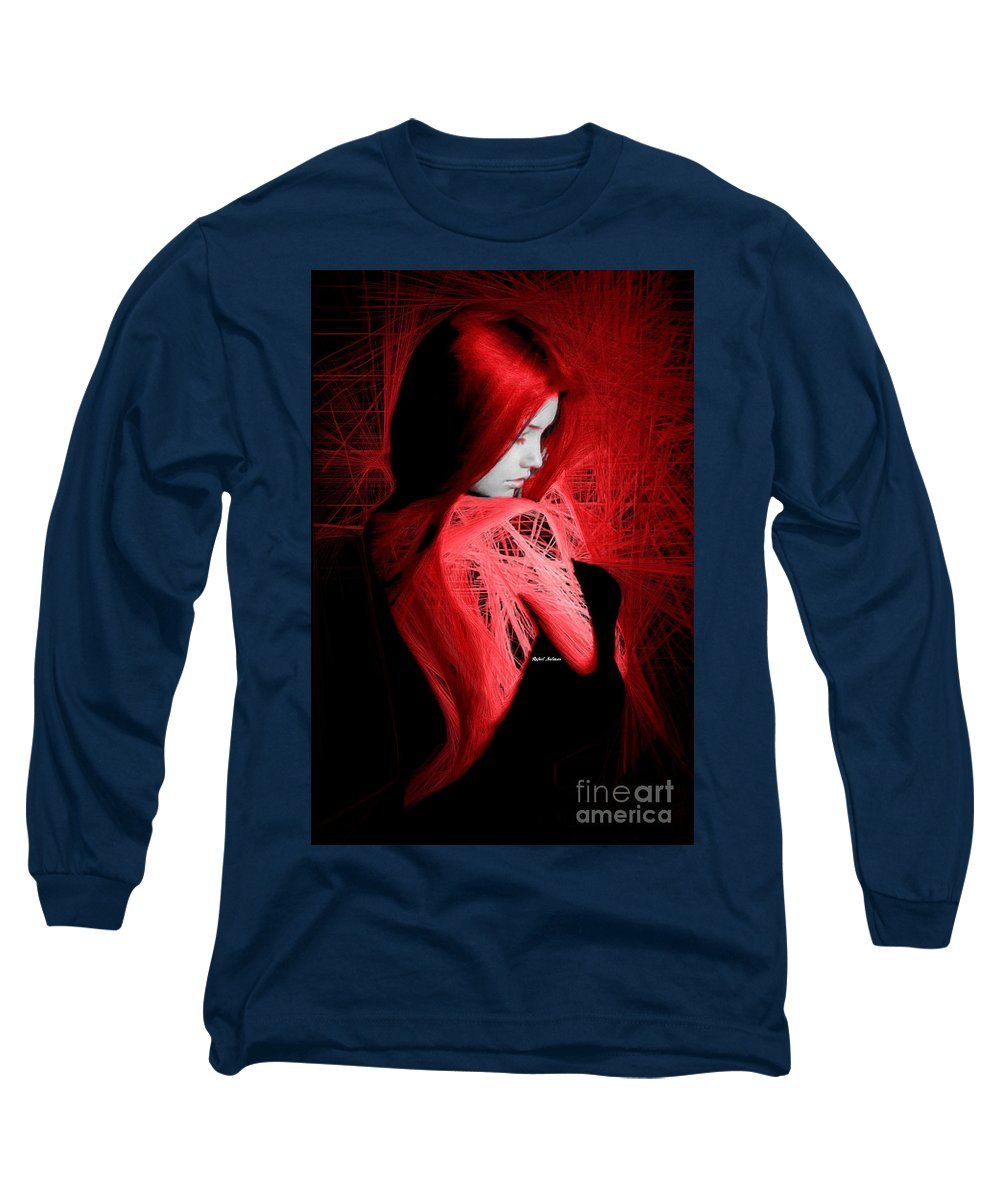 Lady In Red - Long Sleeve T-Shirt