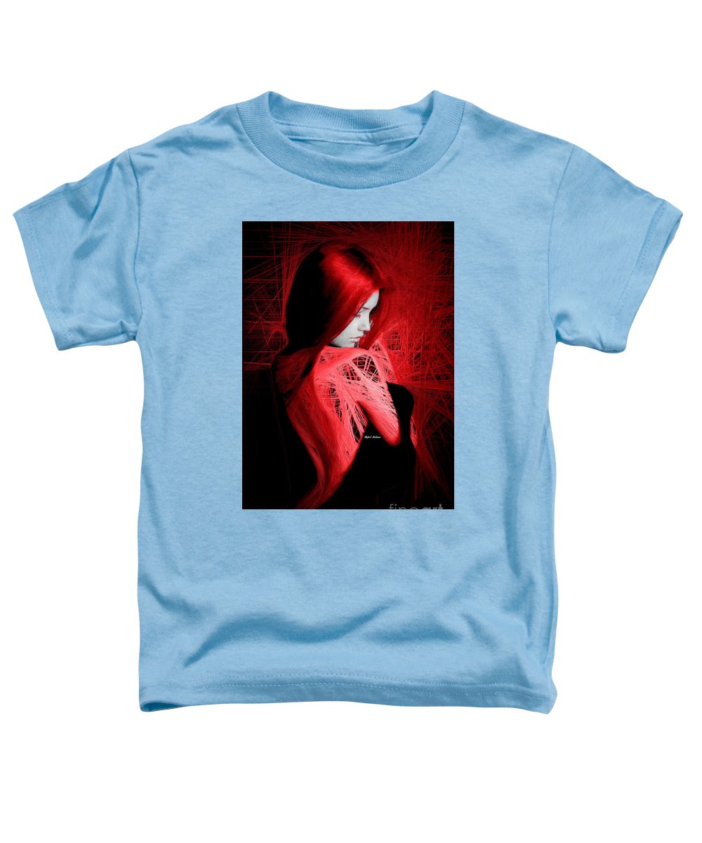 T-shirt pour tout-petits - Dame en rouge