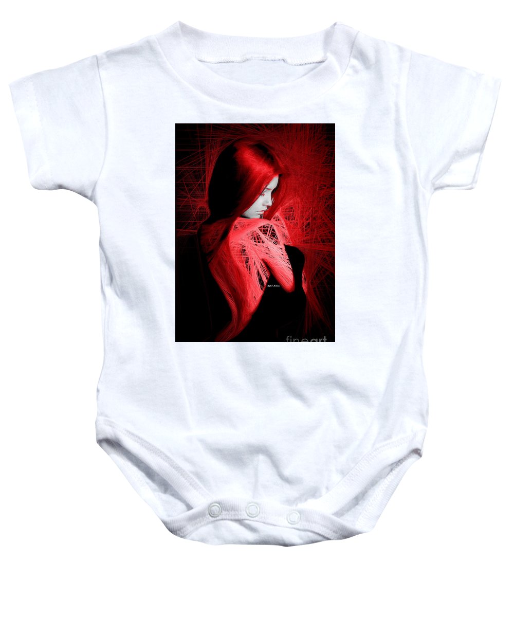 Lady In Red - Baby Onesie