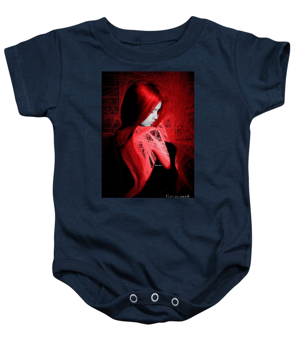 Lady In Red - Baby Onesie