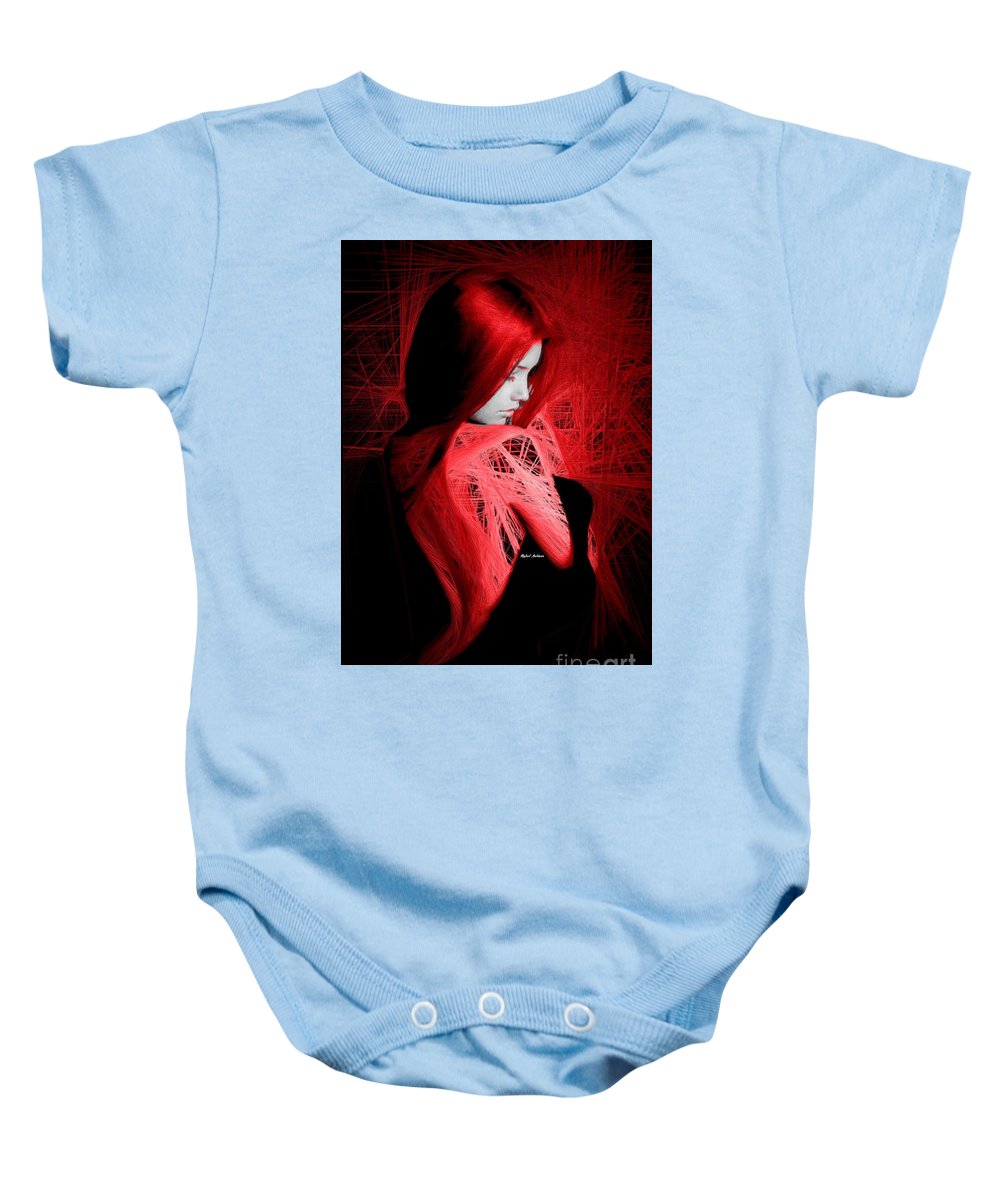 Lady In Red - Baby Onesie