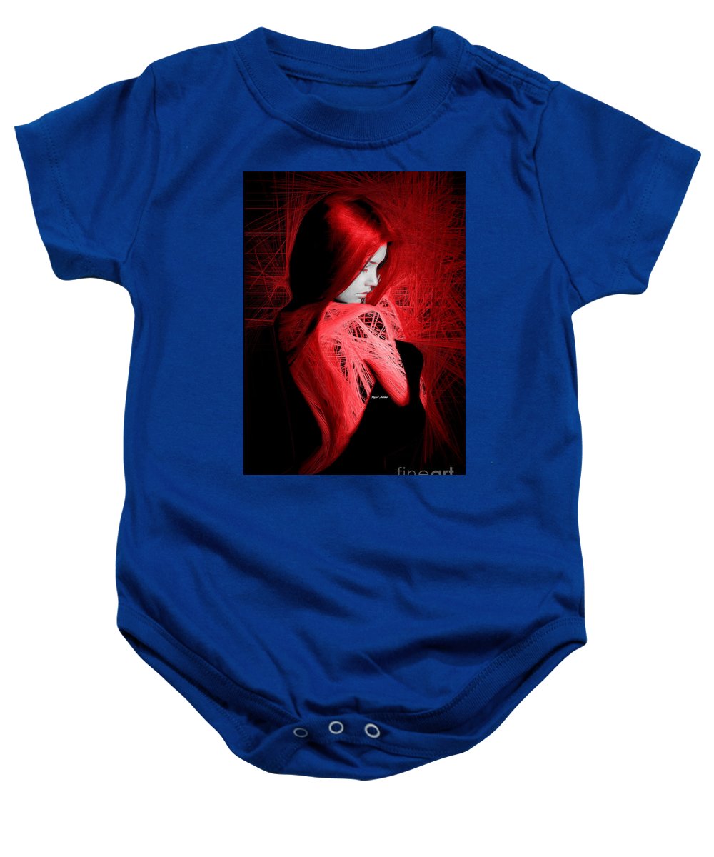 Lady In Red - Baby Onesie