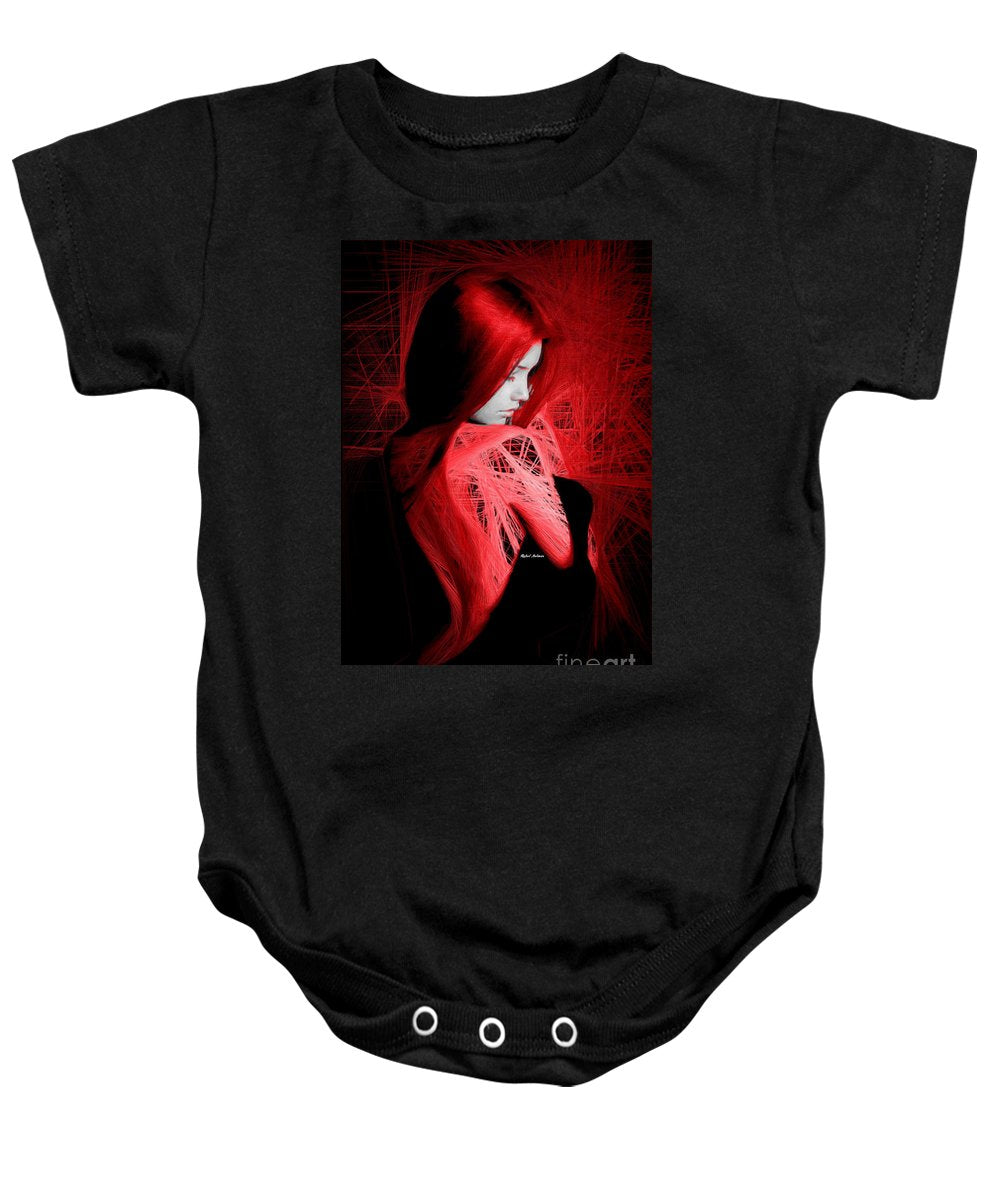 Lady In Red - Baby Onesie