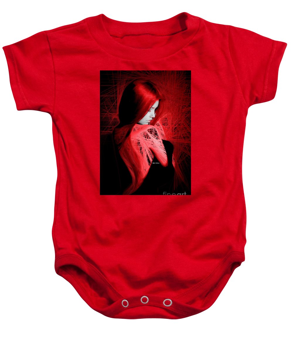 Lady In Red - Baby Onesie