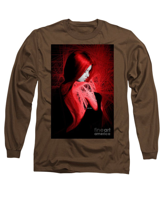 Lady In Red - Long Sleeve T-Shirt