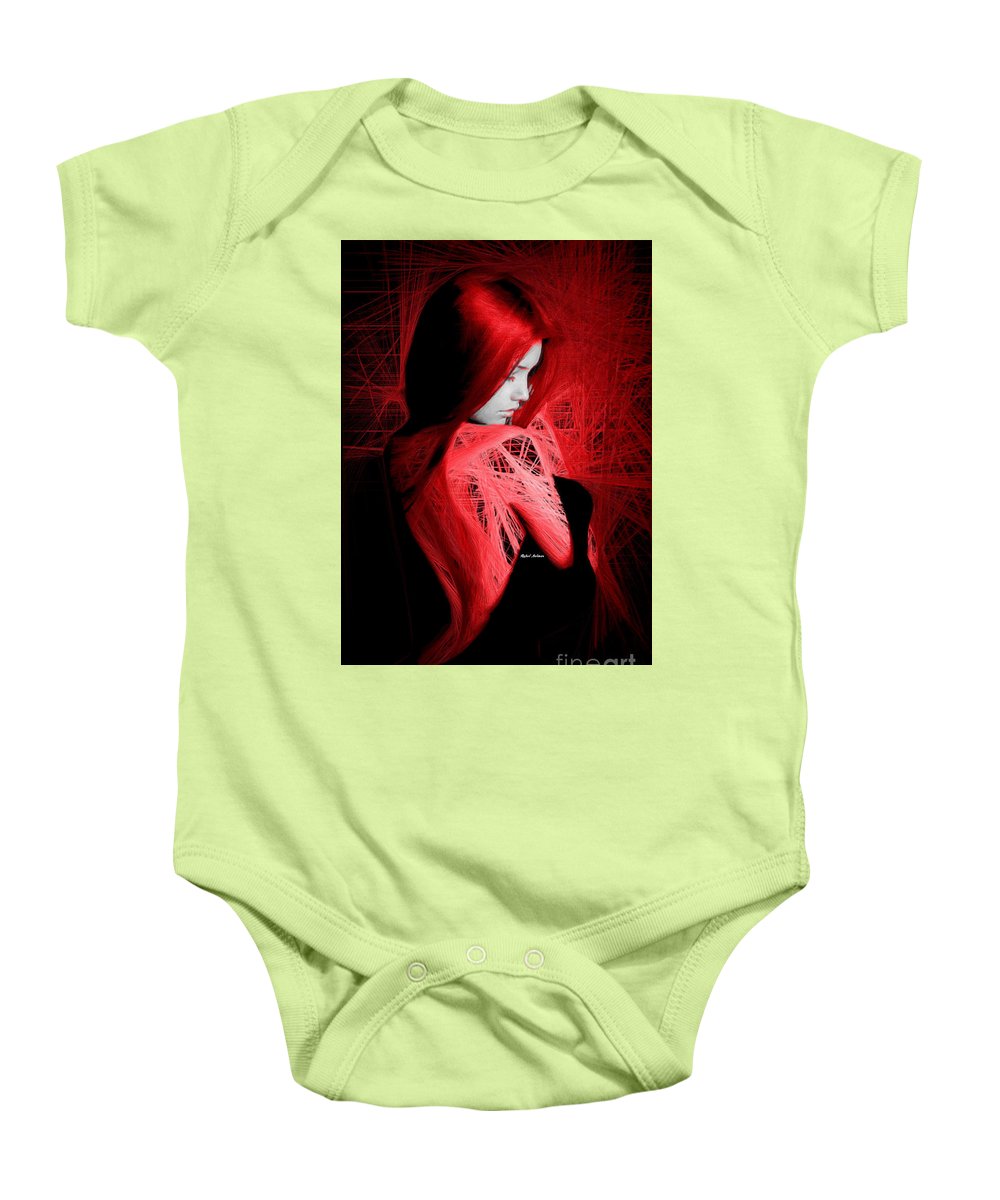 Lady In Red - Baby Onesie