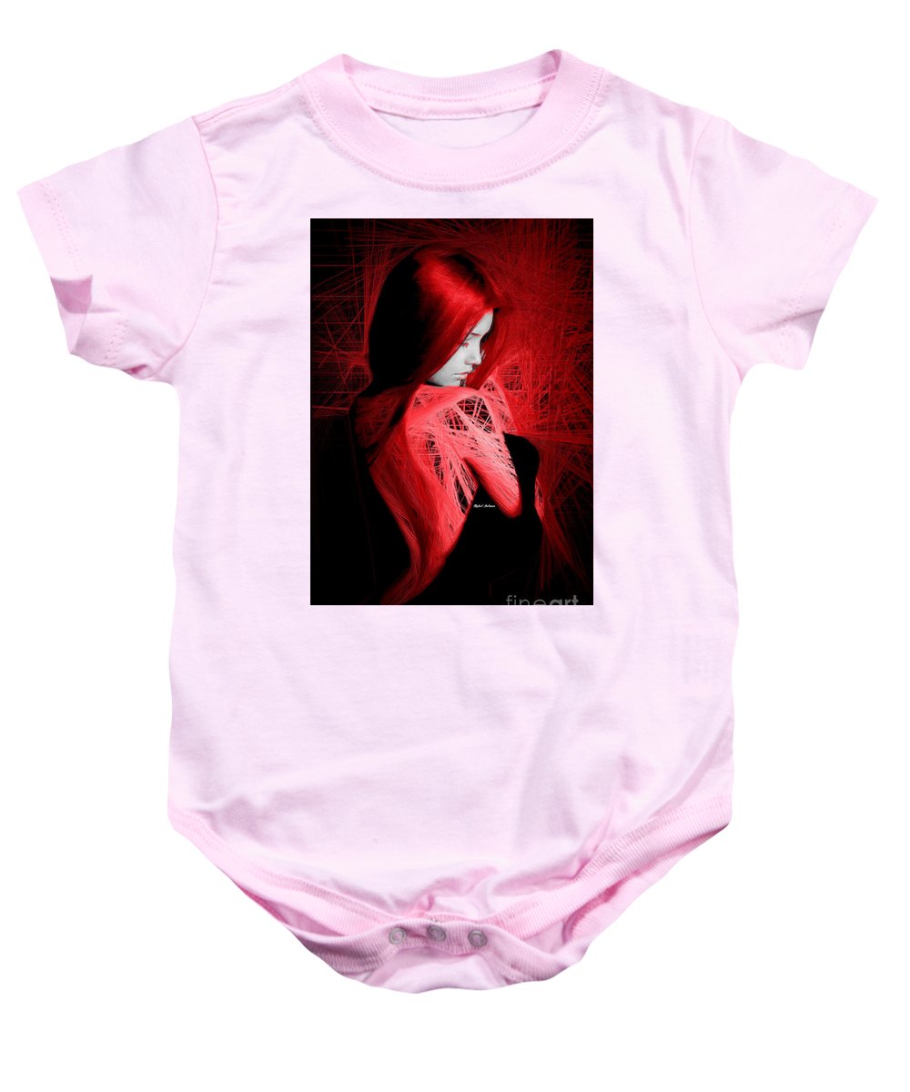 Lady In Red - Baby Onesie