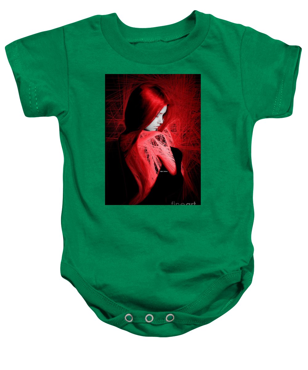 Lady In Red - Baby Onesie