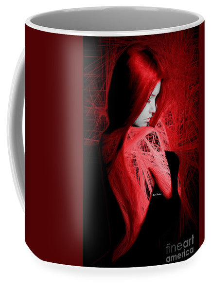 Lady In Red - Mug
