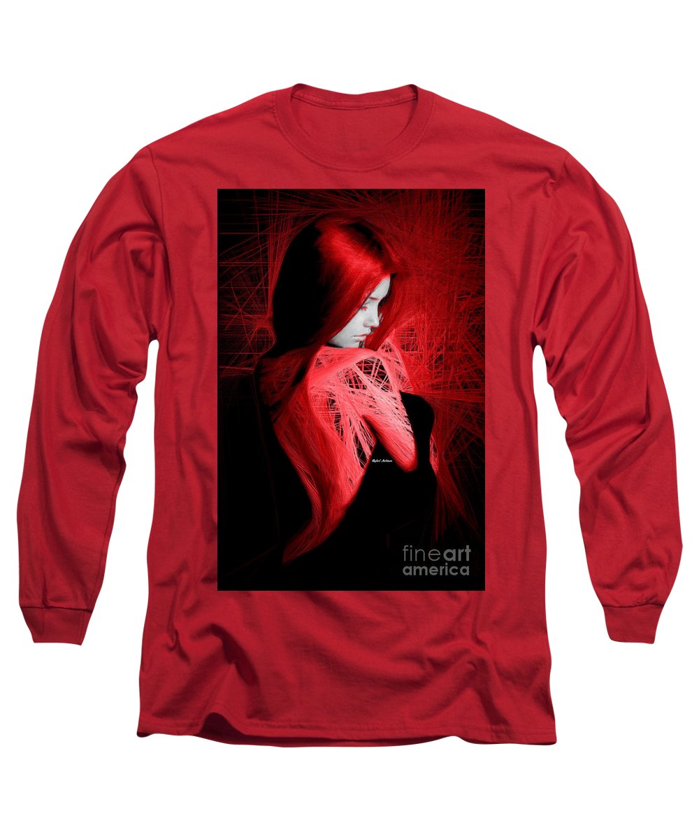 Lady In Red - Long Sleeve T-Shirt