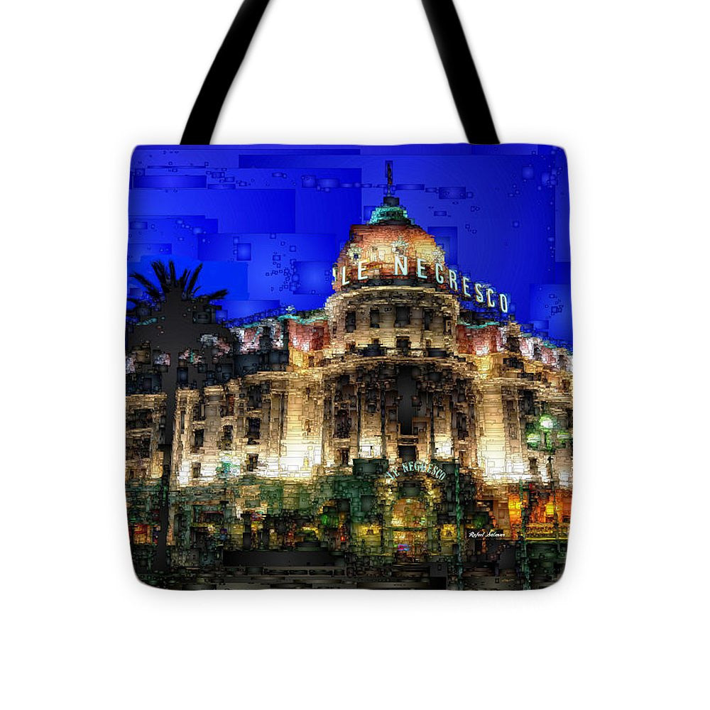 Tote Bag - Le Negresco Hotel In Nice France