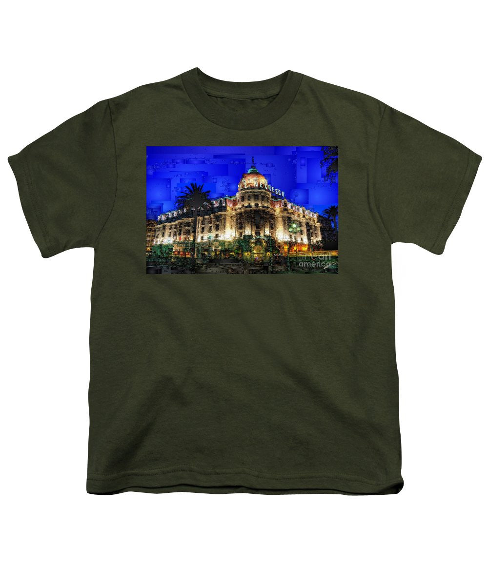 Youth T-Shirt - Le Negresco Hotel In Nice France