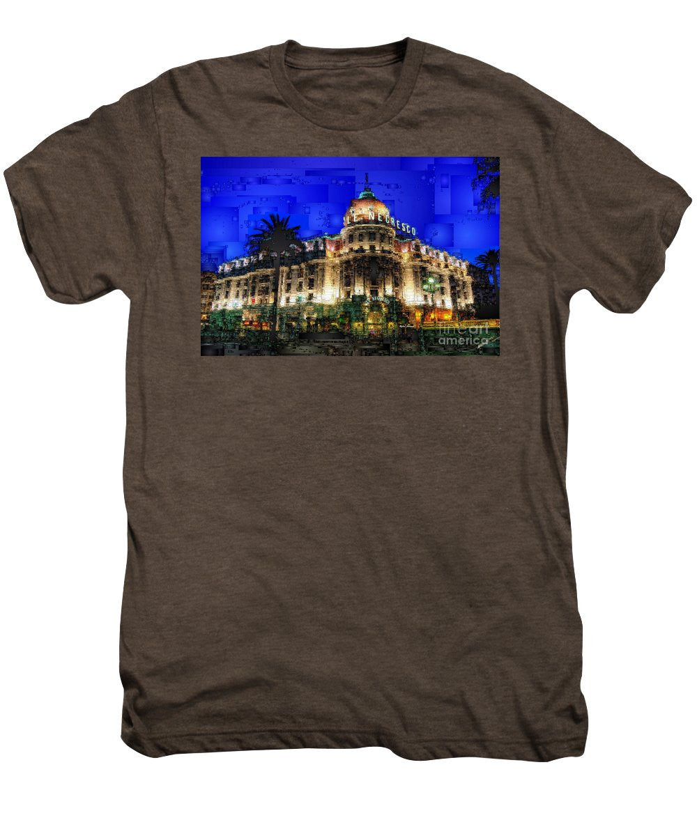 Men's Premium T-Shirt - Le Negresco Hotel In Nice France