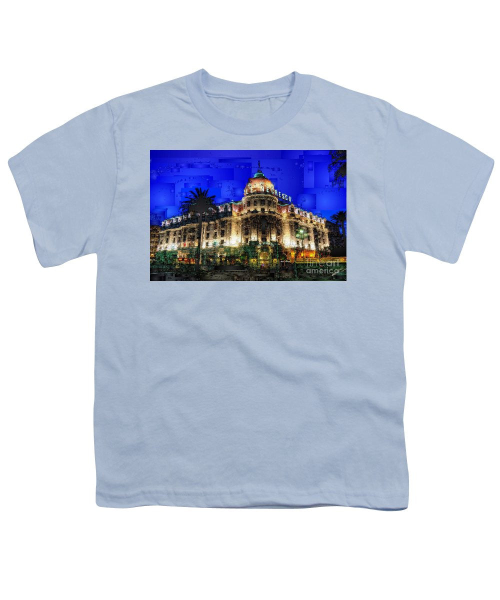 Youth T-Shirt - Le Negresco Hotel In Nice France